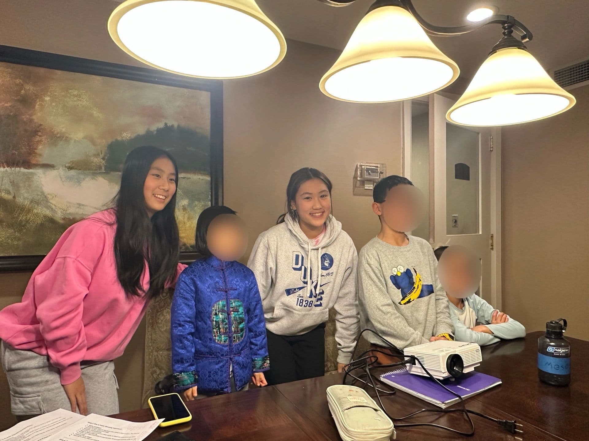 Students at a Young Voices Association public speaking class.