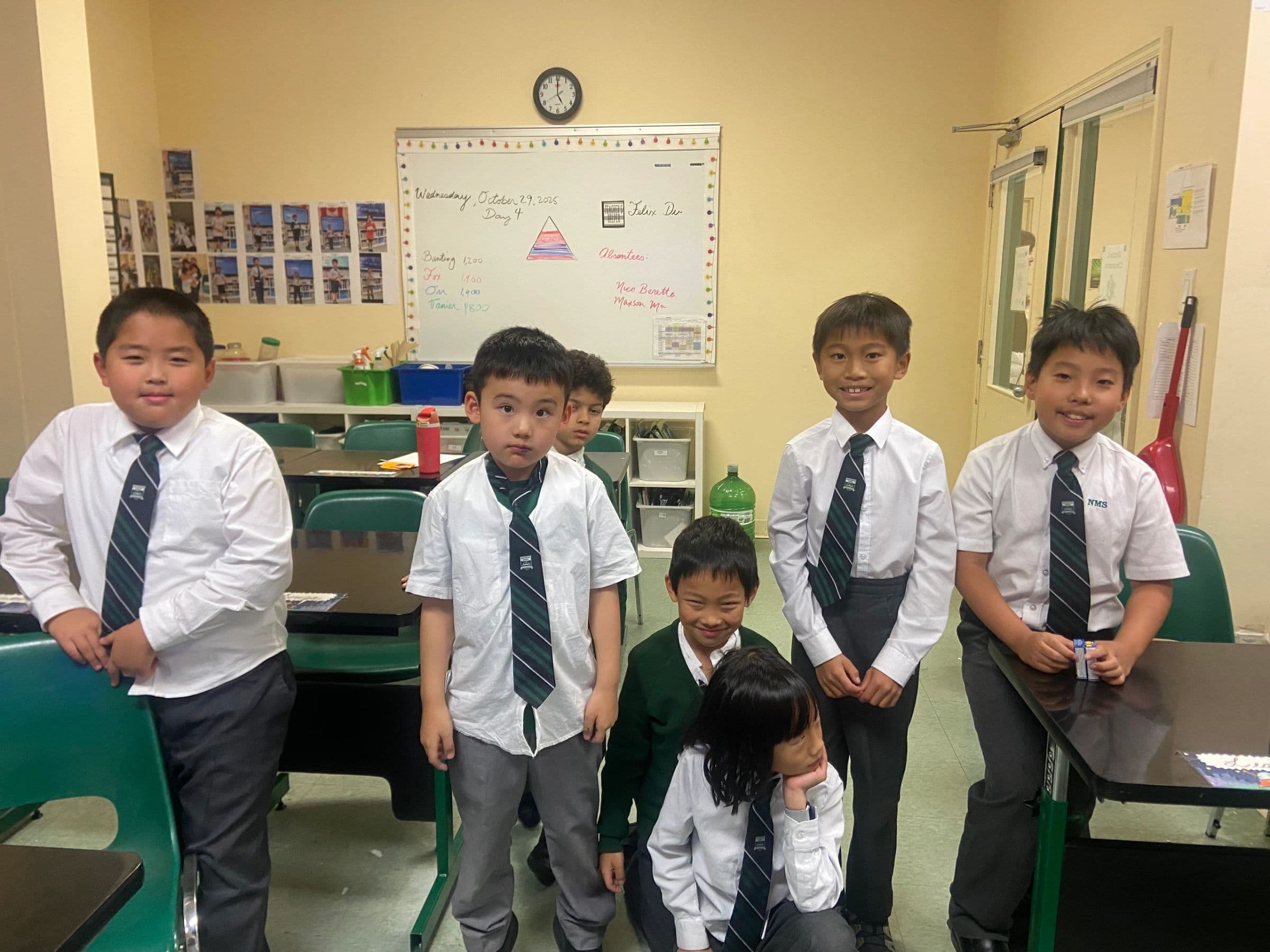 Young Voices Association class photo.